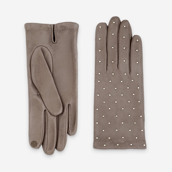 Gants cuir agneau-100% soie-Tactile-21508SN Gant Glove Story Stone 6.5 