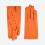 Gants cuir agneau-100% soie-Tactile-21508SN Gants cuir femme prestige Glove Story Tulipe 6.5 