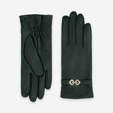 Gants cuir agneau-100% Soie-Tactile-21574SN Gant cuir femme prestige Glove Story Pine 6.5 