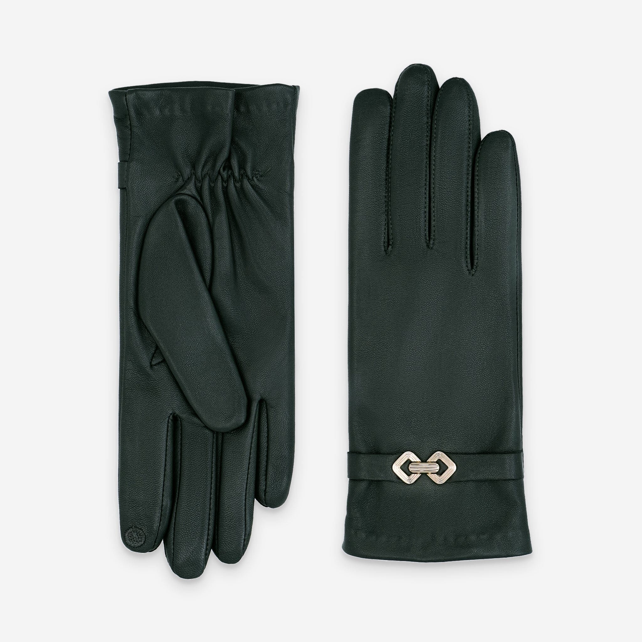 Gants cuir agneau-100% Soie-Tactile-21574SN Gants cuir femme prestige Glove Story Pine 6.5 