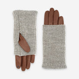 Gants cuir agneau-100% soie-Tactile-21576SN Gants cuir femme prestige Glove Story Cork 6.5 