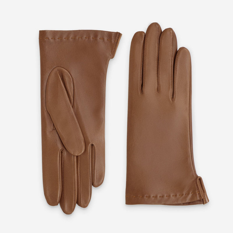 Gants cuir agneau-non doublé-21520NF Gants cuir femme prestige Glove Story Cork 6.5 