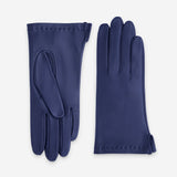 Gants cuir agneau-non doublé-21520NF Gants cuir femme prestige Glove Story Indigo 6.5 