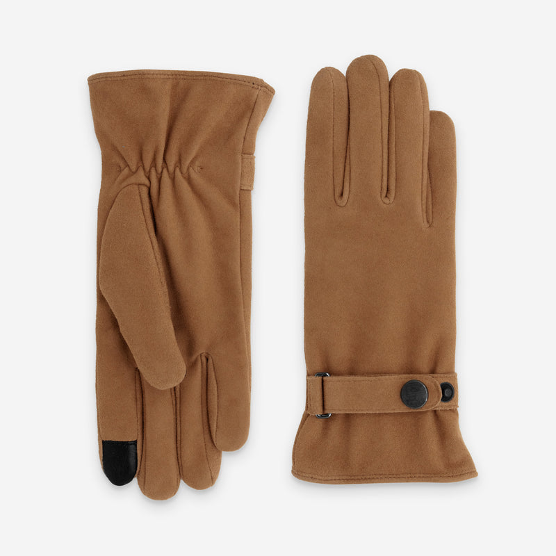 Gants cuir agneau suédé-100% polyester (boa)-Tactile-71095BA Gants cuir sport femme Glove Story Cork S 