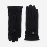 Gants cuir agneau suédé-100% polyester (boa)-Tactile-71095BA Gants cuir sport femme Glove Story Noir S 