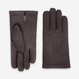Gants cuir cerf-100% cachemire-22086CA Gant Glove Story Brun 7.5 