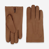 Gants cuir cerf-100% cachemire-22086CA Gants cuir homme prestige Glove Story Cork 7.5 