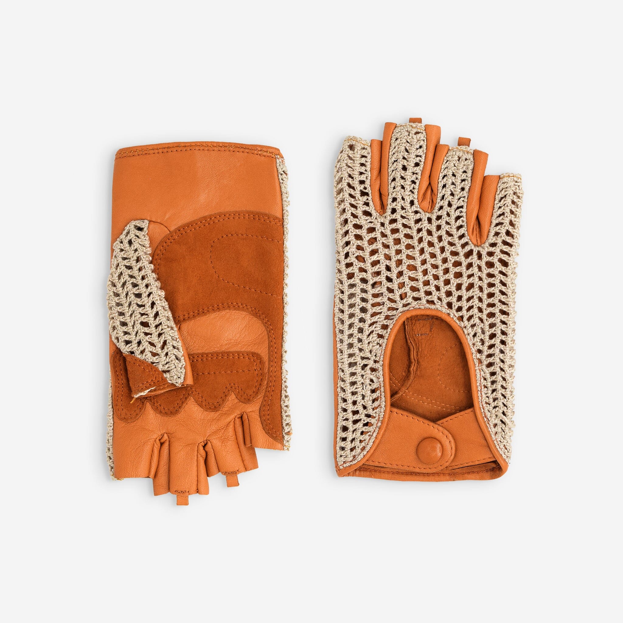 Gants cuir vélo/e-trottinette femme-60011L Gants Glove Story HONEY GINGER S 