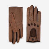 Gants de conduite cuir agneau-non doublé-21090NF Gant Glove Story Cork/Choco 6.5 