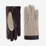 Gants de conduite cuir agneau-non doublé-21223NF Gants de conduite femme Glove Story Tan 6.5 