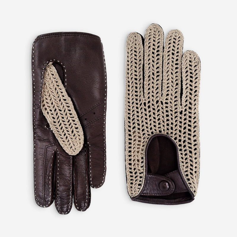 Gants de conduite cuir agneau-non doublé-21539NF Gant Glove Story Tan 6.5 