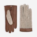 Gants de conduite cuir agneau-non doublé-22057NF Gant Glove Story Cork 8 