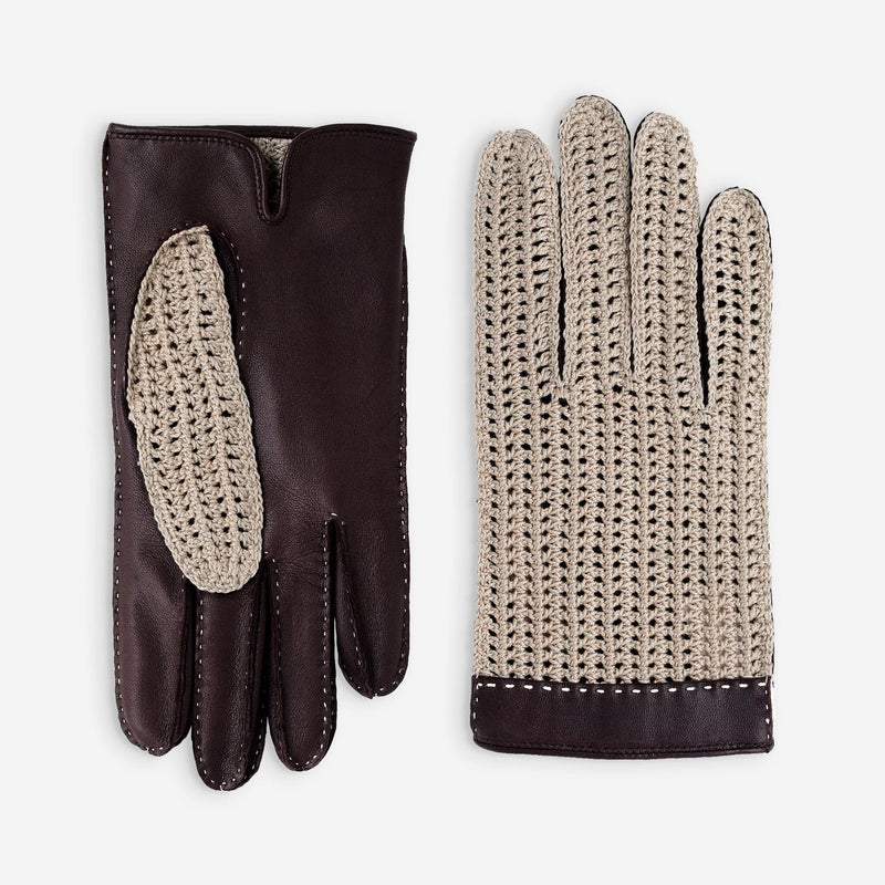 Gants de conduite cuir agneau-non doublé-22057NF Gant Glove Story Tan 7.5 