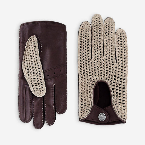 Gants de conduite cuir agneau-non doublé-22103NF Gant Glove Story Tan 7.5 