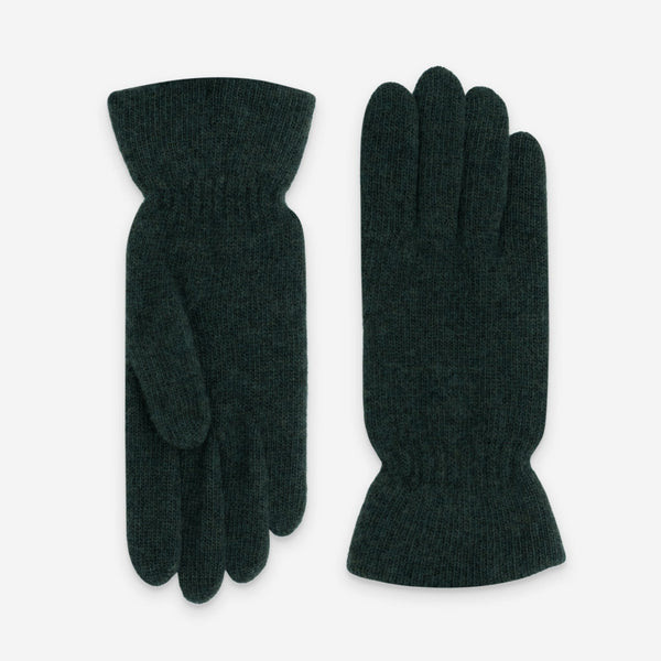 Gants femme 90% cachemire 10% laine merino-33004NF Gants laine femme Glove Story Vert TU 