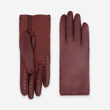 Gants flexicuir-agneau-spandex-100% polyester (microfibre)-11123MI Gants taille unique femme Glove Story Bordeaux TU 