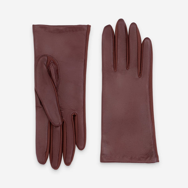 Gants flexicuir-agneau-spandex-100% polyester (microfibre)-11124MI Gloves & Mittens Glove Story Bordeaux TU 