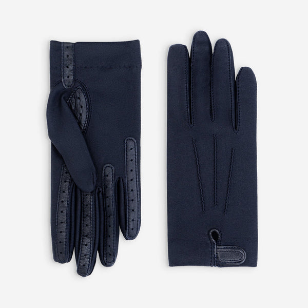 Gants flexicuir-spandex-non doublé-11022NF Gant Glove Story Deep Blue TU 