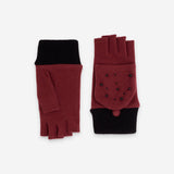 Mitaines laine-80% laine-20% nylon-Tactile-31158NF Gants laine femme Glove Story Bordeaux TU 