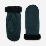 Moufle cuir-100% mouton-21469SH Gants cuir femme prestige Glove Story Sapin 6.5 