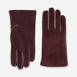 Gants cuir-100% curly-mouton retourné-22111CU Gants Glove Story Bordeaux 7.5 