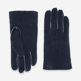 Gants cuir-100% curly-mouton retourné-22111CU Gants Glove Story Deep Blue 7.5 